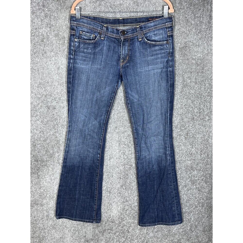 Citizens Of Humanity Gabrielle Flare Leg Jeans Womens Size 30 Blue‎ Denim USA